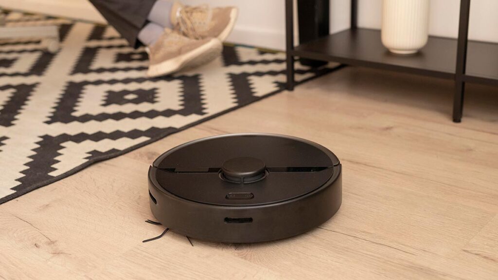 robotstofzuiger woonkamer